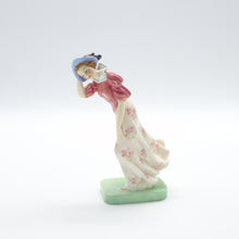 Load image into Gallery viewer, HN1763 Windflower - Vintage Porcelain Figurine by Royal Doulton, dated 1938 (Item# P-5895)-Timeless Gallery
