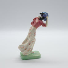 Load image into Gallery viewer, HN1763 Windflower - Vintage Porcelain Figurine by Royal Doulton, dated 1938 (Item# P-5895)-Timeless Gallery
