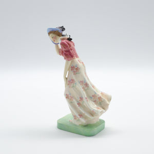 HN1763 Windflower - Vintage Porcelain Figurine by Royal Doulton, dated 1938 (Item# P-5895)-Timeless Gallery