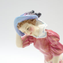 Load image into Gallery viewer, HN1763 Windflower - Vintage Porcelain Figurine by Royal Doulton, dated 1938 (Item# P-5895)-Timeless Gallery
