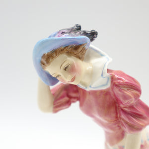 HN1763 Windflower - Vintage Porcelain Figurine by Royal Doulton, dated 1938 (Item# P-5895)-Timeless Gallery