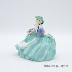 HN1872 Annabella - Very Rare - Vintage Porcelain Figurine by Royal Doulton, dated 1942 (Item# P-8355)-Timeless Gallery