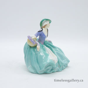 HN1872 Annabella - Very Rare - Vintage Porcelain Figurine by Royal Doulton, dated 1942 (Item# P-8355)-Timeless Gallery