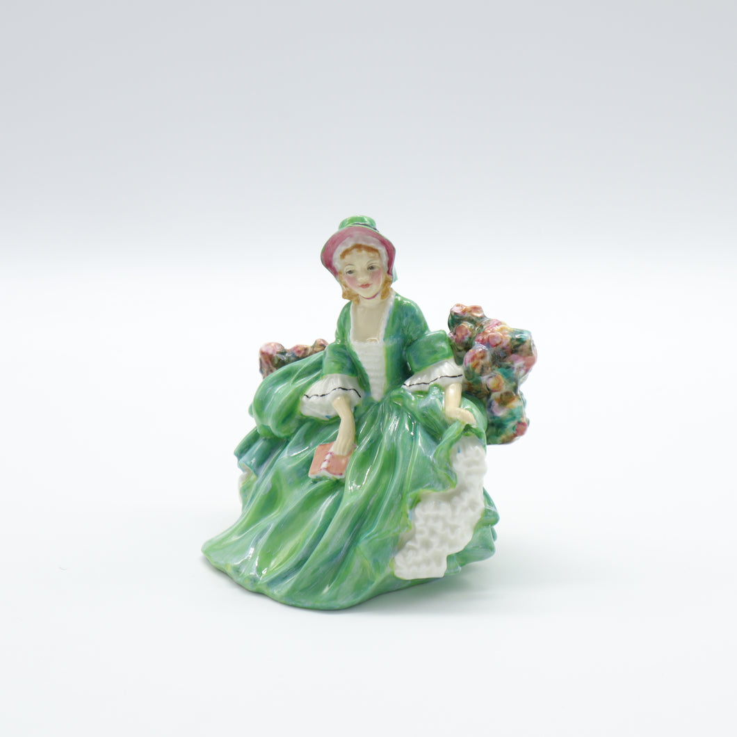 HN1907 Lydia - Rare Colourway Edition - Vintage Porcelain Figurine by Royal Doulton, dated 1939 (Item# P-2650)-Timeless Gallery