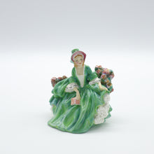 将图片加载到图库查看器，HN1907 Lydia - Rare Colourway Edition - Vintage Porcelain Figurine by Royal Doulton, dated 1939 (Item# P-2650)-Timeless Gallery
