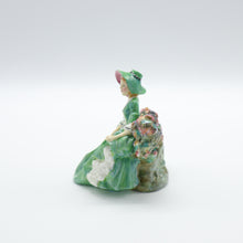 将图片加载到图库查看器，HN1907 Lydia - Rare Colourway Edition - Vintage Porcelain Figurine by Royal Doulton, dated 1939 (Item# P-2650)-Timeless Gallery
