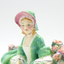 将图片加载到图库查看器，HN1907 Lydia - Rare Colourway Edition - Vintage Porcelain Figurine by Royal Doulton, dated 1939 (Item# P-2650)-Timeless Gallery
