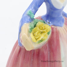 将图片加载到图库查看器，HN1916 Janet - Vintage Porcelain Figurine by Royal Doulton, circa 1940 (Item# P-5558)-Timeless Gallery
