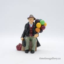 Load image into Gallery viewer, HN1954 Balloon Man - Classic - Vintage Porcelain Figurine by Royal Doulton, circa 1960 (Item# P-5879)-Timeless Gallery
