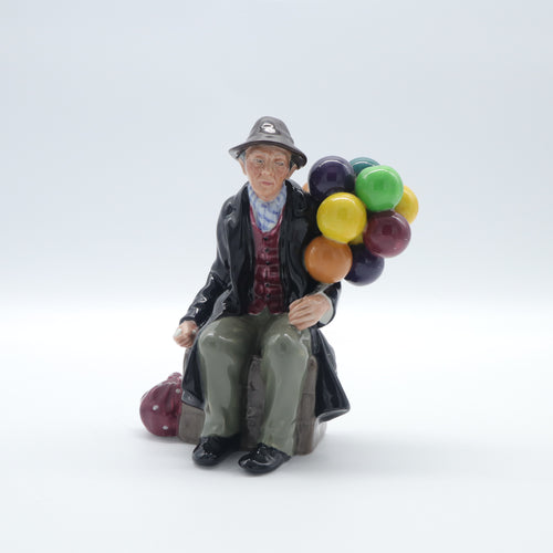 HN1954 Balloon Man - Classic - Vintage Porcelain Figurine by Royal Doulton, after 1970 (Item# P-6985)-Timeless Gallery