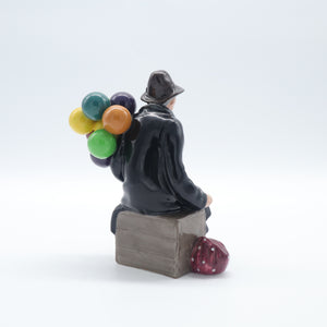 HN1954 Balloon Man - Classic - Vintage Porcelain Figurine by Royal Doulton, after 1970 (Item# P-6985)-Timeless Gallery