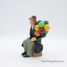 Load image into Gallery viewer, HN1954 Balloon Man - Classic - Vintage Porcelain Figurine by Royal Doulton, circa 1960 (Item# P-5879)-Timeless Gallery

