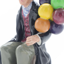 Load image into Gallery viewer, HN1954 Balloon Man - Classic - Vintage Porcelain Figurine by Royal Doulton, after 1970 (Item# P-6985)-Timeless Gallery
