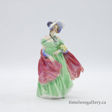 Load image into Gallery viewer, HN1965 Lady April - Very Rare - Vintage Porcelain Figurine by Royal Doulton, dated 1942 (Item# P-1989)-Timeless Gallery
