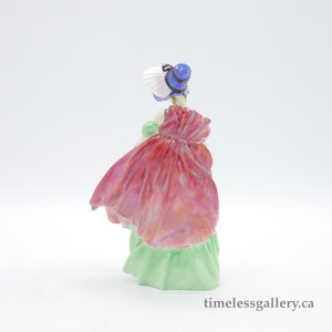 HN1965 Lady April - Very Rare - Vintage Porcelain Figurine by Royal Doulton, dated 1942 (Item# P-1989)-Timeless Gallery