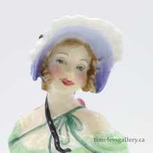 Load image into Gallery viewer, HN1965 Lady April - Very Rare - Vintage Porcelain Figurine by Royal Doulton, dated 1942 (Item# P-1989)-Timeless Gallery
