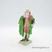 将图片加载到图库查看器，HN1972 Regency Beau - Rare - Vintage Porcelain Figurine by Royal Doulton, dated 1942 (Item# P-1378)-Timeless Gallery
