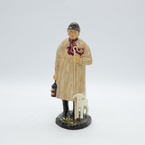 HN1975 Shepherd - Vintage Porcelain Figurine by Royal Doulton, circa 1950 (Item# P-2698)-Timeless Gallery