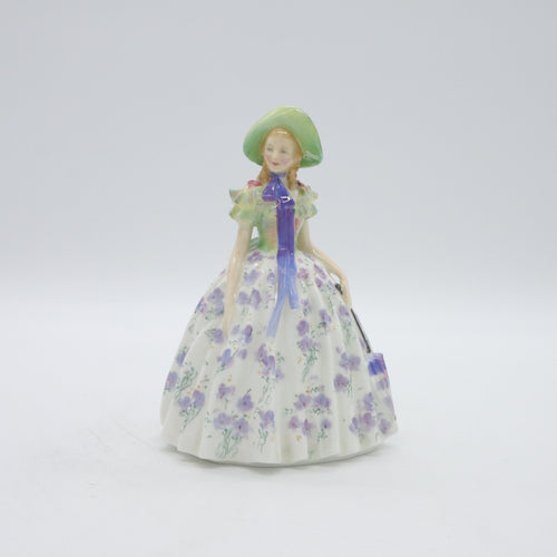 HN1976 Easter Day - Rare Colorway Edition - Vintage Porcelain Figurine by Royal Doulton, circa 1950 (Item# P-8876)-Timeless Gallery