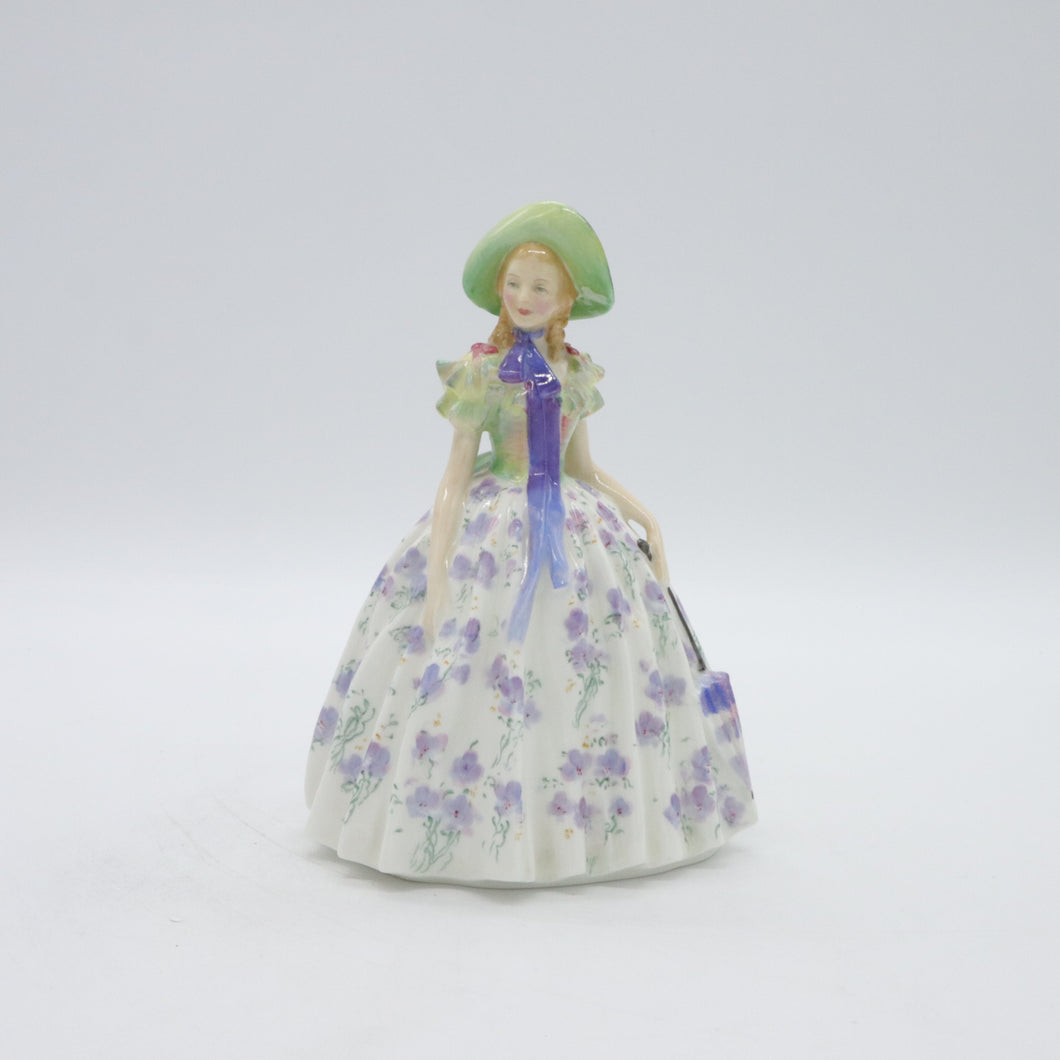 HN1976 Easter Day - Rare Colorway Edition - Vintage Porcelain Figurine by Royal Doulton, circa 1950 (Item# P-8876)-Timeless Gallery