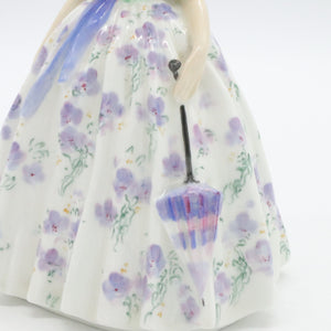 HN1976 Easter Day - Rare Colorway Edition - Vintage Porcelain Figurine by Royal Doulton, circa 1950 (Item# P-8876)-Timeless Gallery