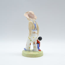 Load image into Gallery viewer, HN1979 Golliwog - Very Rare Colourway Edition - Vintage Porcelain Figurine by Royal Doulton, circa 1950 (Item# P-6932)-Timeless Gallery
