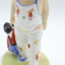 Load image into Gallery viewer, HN1979 Golliwog - Very Rare Colourway Edition - Vintage Porcelain Figurine by Royal Doulton, circa 1950 (Item# P-6932)-Timeless Gallery
