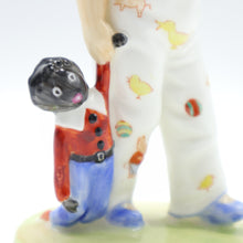 Load image into Gallery viewer, HN1979 Golliwog - Very Rare Colourway Edition - Vintage Porcelain Figurine by Royal Doulton, circa 1950 (Item# P-6932)-Timeless Gallery
