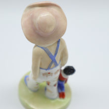 Load image into Gallery viewer, HN1979 Golliwog - Very Rare Colourway Edition - Vintage Porcelain Figurine by Royal Doulton, circa 1950 (Item# P-6932)-Timeless Gallery
