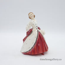 Load image into Gallery viewer, HN1981 Ermine Coat - Vintage Porcelain Figurine by Royal Doulton, circa 1950 (Item# P-7137)-Timeless Gallery
