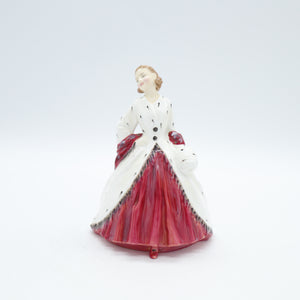 HN1981 Ermine Coat - Vintage Porcelain Figurine by Royal Doulton, circa 1960 (Item# P-6366)-Timeless Gallery