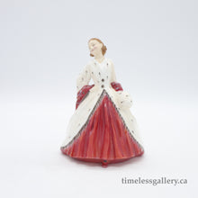 Load image into Gallery viewer, HN1981 Ermine Coat - Vintage Porcelain Figurine by Royal Doulton, circa 1950 (Item# P-7137)-Timeless Gallery
