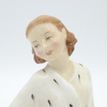 Load image into Gallery viewer, HN1981 Ermine Coat - Vintage Porcelain Figurine by Royal Doulton, circa 1950 (Item# P-4292)-Timeless Gallery
