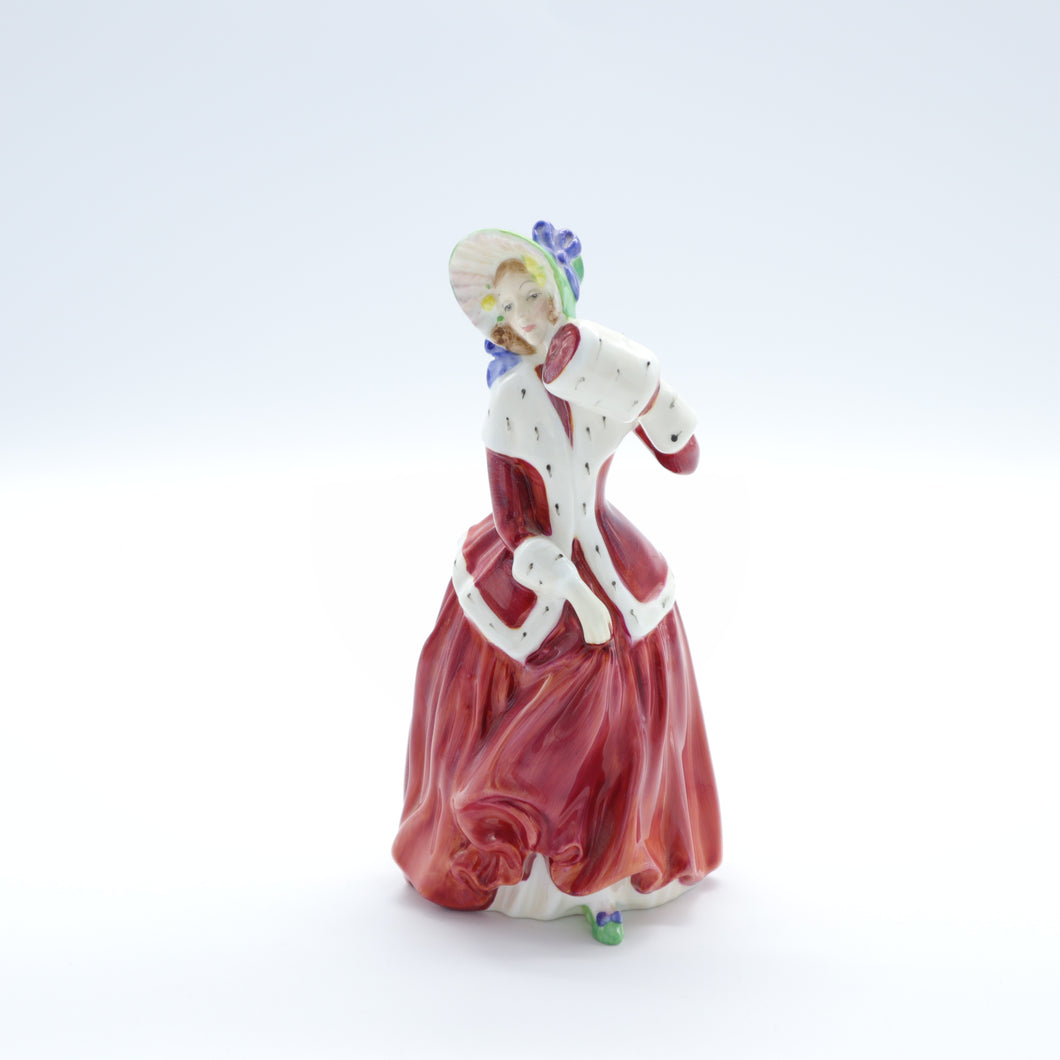 HN1992 Christmas Morn - classic - Vintage Porcelain Figurine by Royal Doulton, dated 1983 (Item# P-3067)-Timeless Gallery