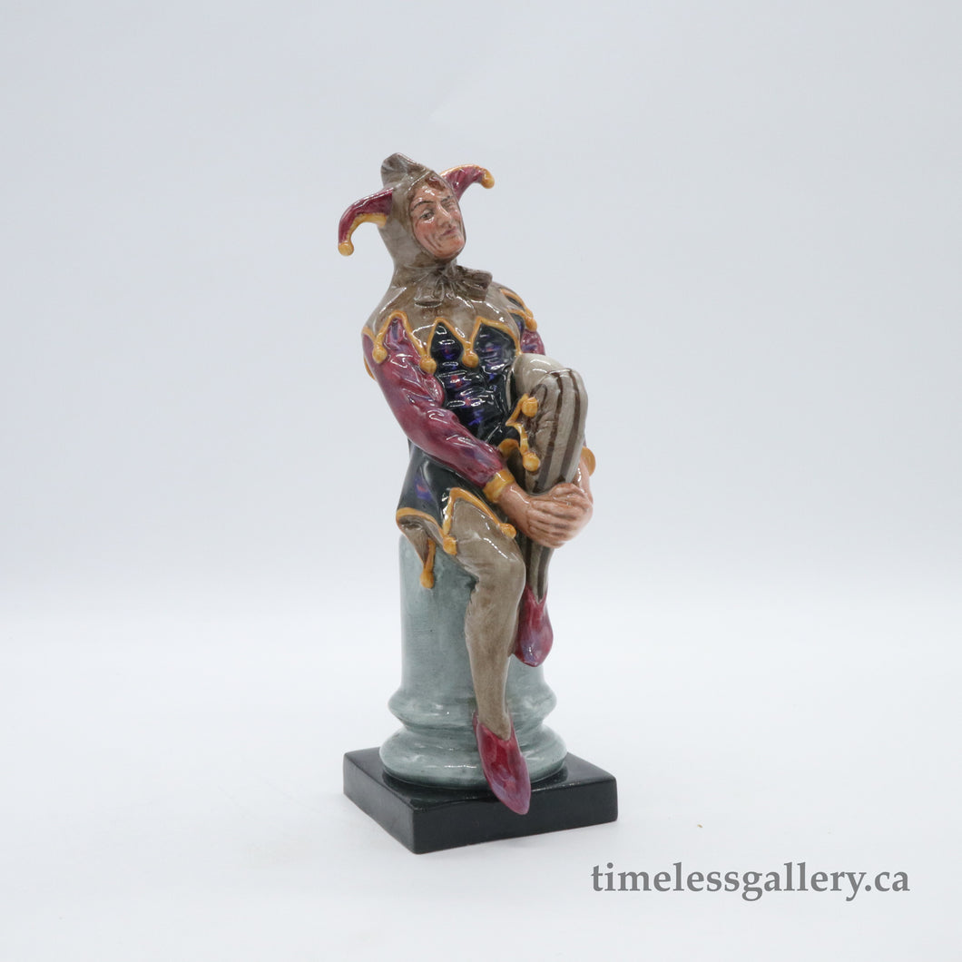 HN2016 Jester - Classic - Vintage Porcelain Figurine by Royal Doulton, after 1960 (Item# P-1453)-Timeless Gallery