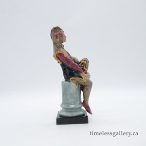 HN2016 Jester - Classic - Vintage Porcelain Figurine by Royal Doulton, after 1960 (Item# P-1453)-Timeless Gallery