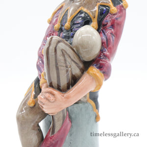 HN2016 Jester - Classic - Vintage Porcelain Figurine by Royal Doulton, after 1960 (Item# P-1453)-Timeless Gallery