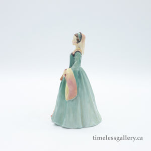 HN2022 Janice - Popular - Vintage Porcelain Figurine by Royal Doulton, circa 1950 (Item# P-6872)-Timeless Gallery