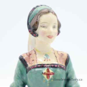 HN2022 Janice - Popular - Vintage Porcelain Figurine by Royal Doulton, circa 1950 (Item# P-6872)-Timeless Gallery