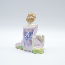 Load image into Gallery viewer, HN2048 Mary Had A Little Lamb - popular - Vintage Porcelain Figurine by Royal Doulton, dated 1984 (Item# P-7637)-Timeless Gallery
