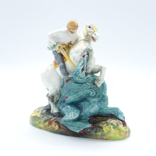 HN2051 St. George - Vintage Porcelain Figurine by Royal Doulton, circa 1960 (Item# P-6414)-Timeless Gallery