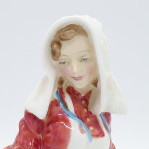 HN2057 Jersey Milk Maid - Vintage Porcelain Figurine by Royal Doulton, circa 1950 (Item# P-4431)-Timeless Gallery