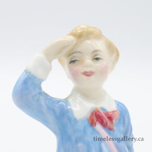 HN2062 Little Boy Blue - Vintage Porcelain Figurine by Royal Doulton, circa 1960 (Item# P-8093)-Timeless Gallery