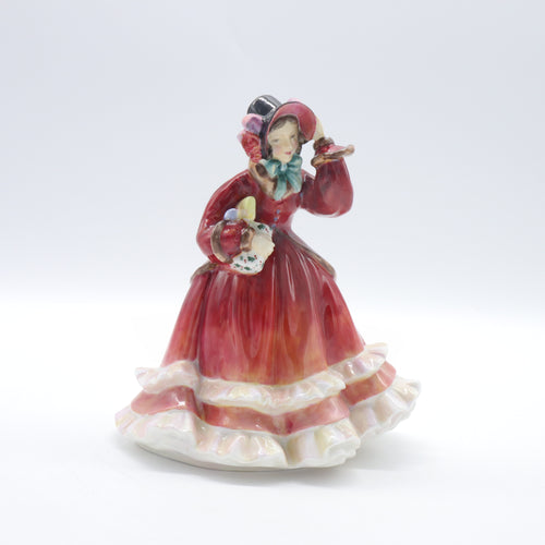 HN2110 Christmas Time - Vintage Porcelain Figurine by Royal Doulton, circa 1960 (Item# P-3556)-Timeless Gallery