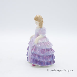 HN2123 Rose - Vintage Porcelain Figurine by Royal Doulton, circa 1990 (Item# P-3619)-Timeless Gallery