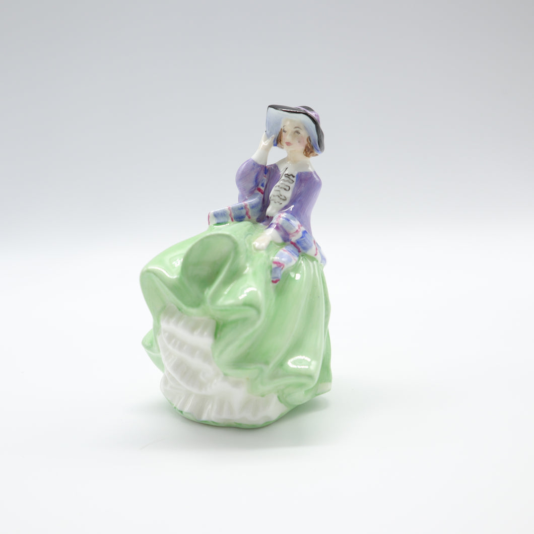 HN2126 Top of the Hill - Vintage Porcelain Figurine by Royal Doulton, dated 1988 (Item# P-1937)-Timeless Gallery