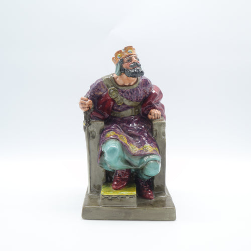 HN2134 The Old King - Large Size - Vintage Porcelain Figurine by Royal Doulton, circa 1960 (Item# P-3485)-Timeless Gallery