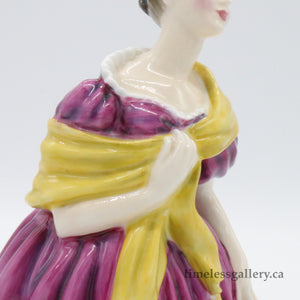 HN2152 Adrienne - Vintage Porcelain Figurine by Royal Doulton, circa 1970 (Item# P-2875)-Timeless Gallery