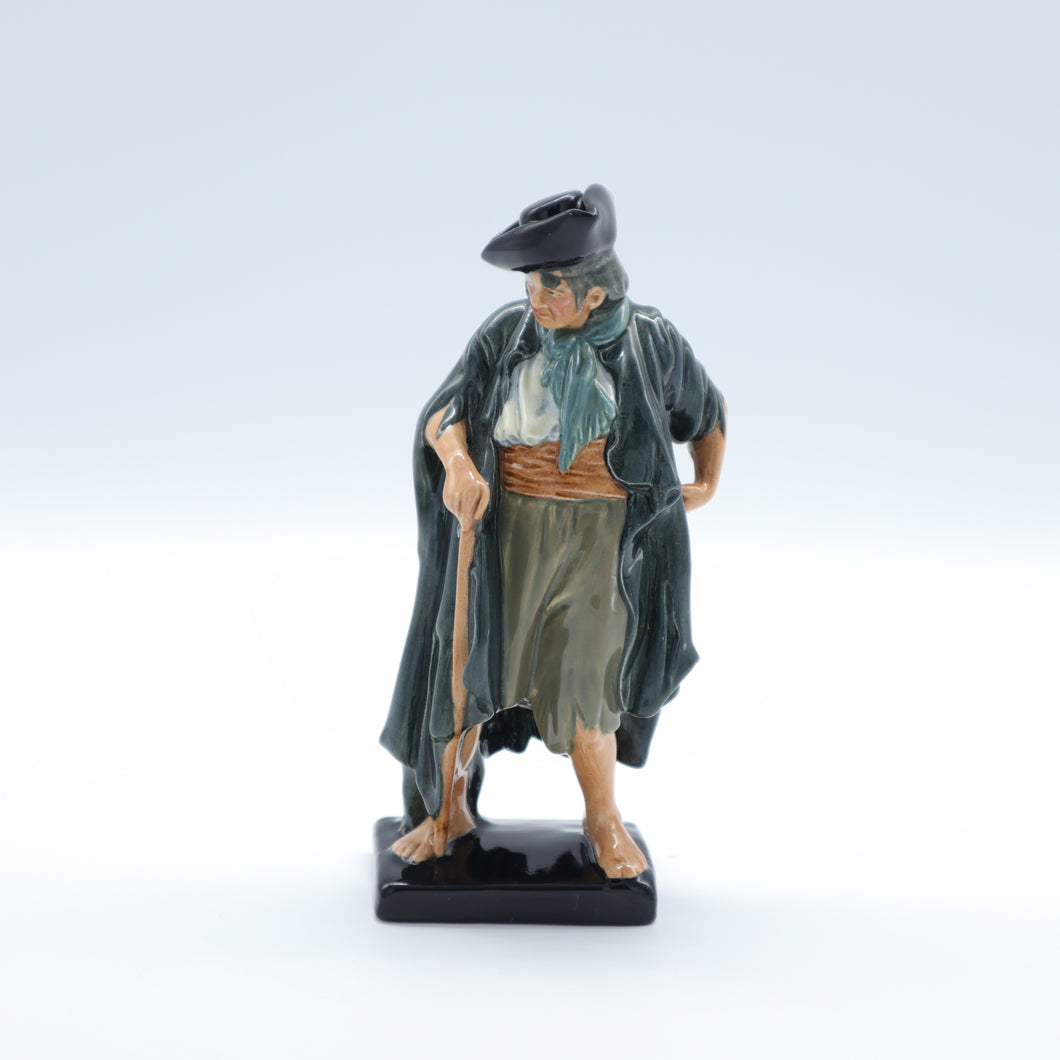 HN2175 Beggar - Rare - Vintage Porcelain Figurine by Royal Doulton, circa 1960 (Item# P-8746)-Timeless Gallery