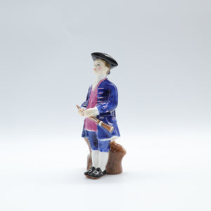 HN2183 Boy from Williamsburg - Vintage Porcelain Figurine by Royal Doulton, circa 1975 (Item# P-2337)-Timeless Gallery